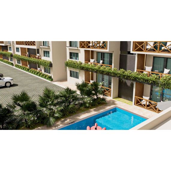 Apartment 2-room 1+1 in Cabarete (Cabarete) Dominican Republic area 70m² , 13 image