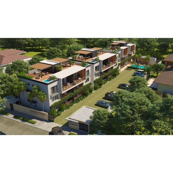 Apartment 2-room 1+1 in Cabarete (Cabarete) Dominican Republic area 70m² , 7 image