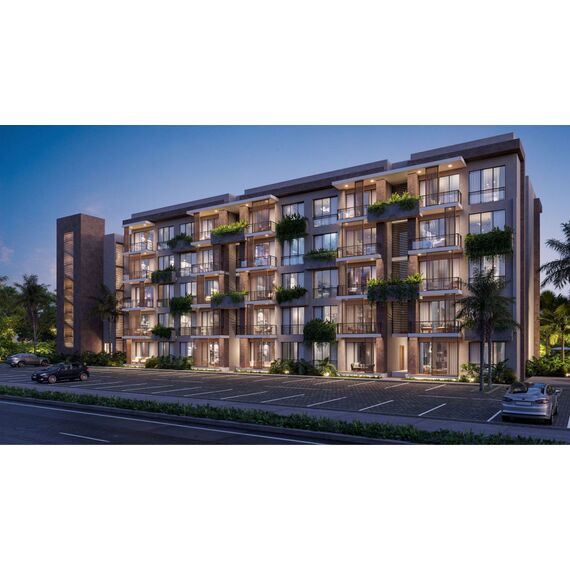Apartment 2-room 1+1 in Punta Cana (Punta Cana) Dominican Republic area 65m² 2 floor, 9 image