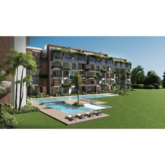 Apartment 2-room 1+1 in Punta Cana (Punta Cana) Dominican Republic area 65m² 2 floor, 10 image