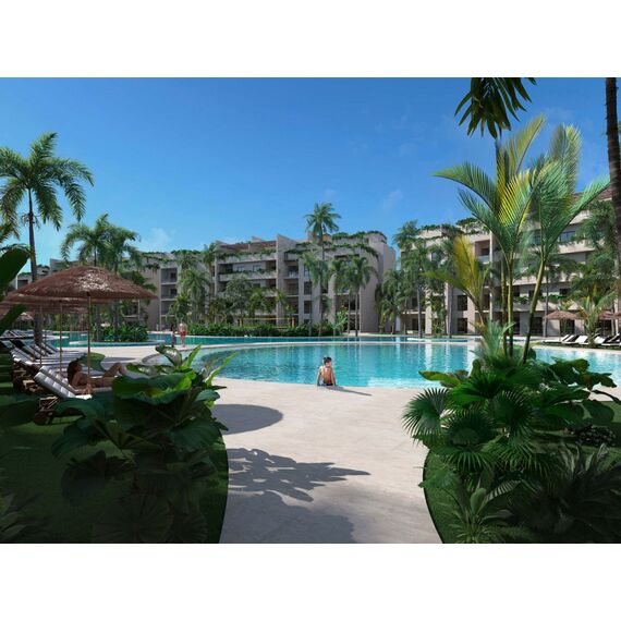 Apartment 2-room 1+1 in Punta Cana (Punta Cana) Dominican Republic area 62m² , 14 image