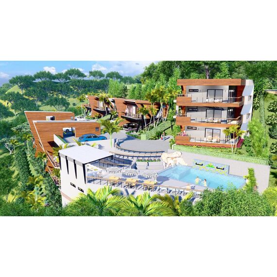Apartment 3-room 2+1 in Las Terrenas (Las Terrenas) Dominican Republic area 97m² 2 floor, 7 image