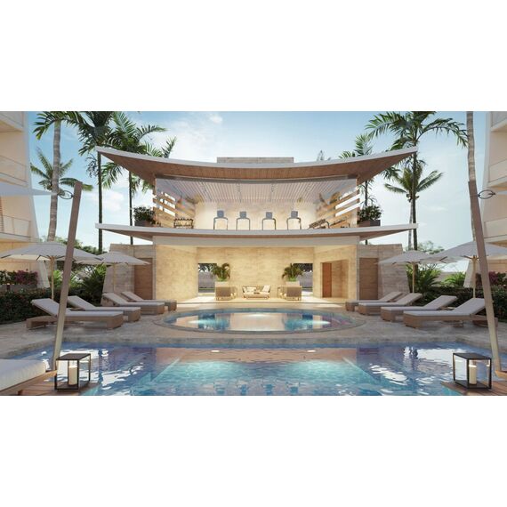 Apartment 2-room 1+1 in Punta Cana (Bavaro) Dominican Republic area 60m² , 9 image