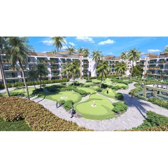 Apartment 3-room 2+1 in Punta Cana (Punta Cana) Dominican Republic area 37m² , 3 image