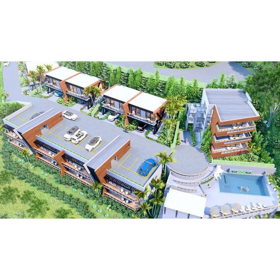 Apartment 3-room 2+1 in Las Terrenas (Las Terrenas) Dominican Republic area 97m² 2 floor, 8 image