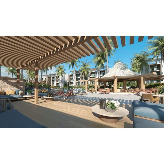 Apartment 3-room 2+1 in Punta Cana (Punta Cana) Dominican Republic area 37m² , 4 image