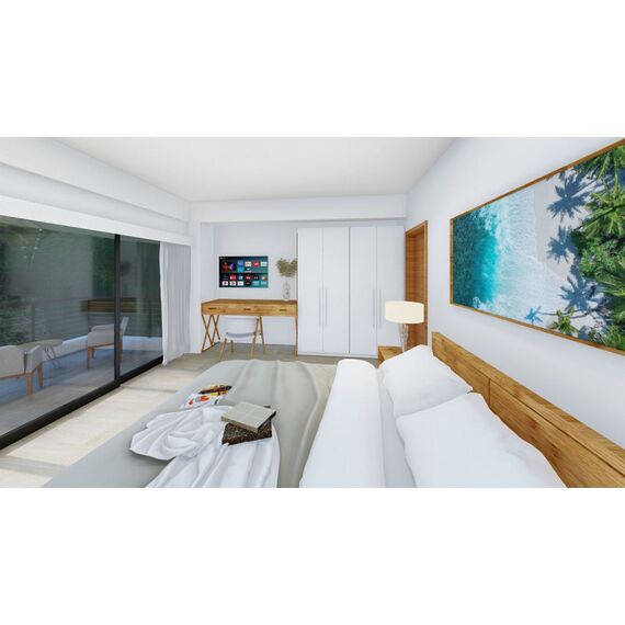 Apartment 3-room 2+1 in Las Terrenas (Las Terrenas) Dominican Republic area 97m² 2 floor, 5 image