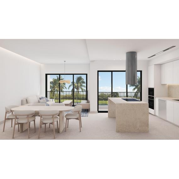 Apartment 2-room 1+1 in Punta Cana (Punta Cana) Dominican Republic area 53m² , 2 image