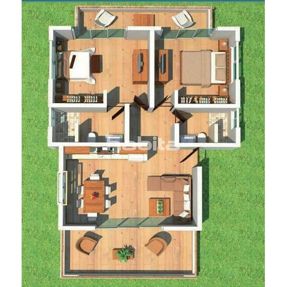 Apartment 3-room 2+1 in Bayahibe (Bayahibe) Dominican Republic area 112m² 1 floor, 16 image