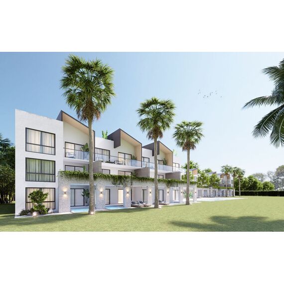 Apartment 2-room 1+1 in Punta Cana (Bavaro) Dominican Republic area 67m² , 3 image
