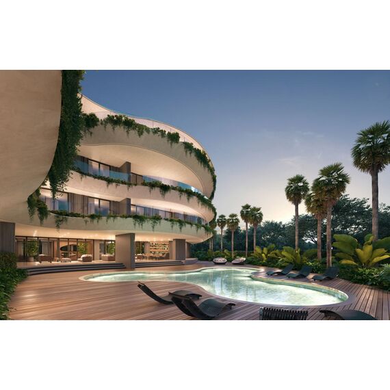 Apartment 2-room 1+1 in Punta Cana (Cap Cana) Dominican Republic area 117m² , 6 image