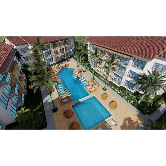 Apartment 1-room 1+0 studio in Samana (Samana) Dominican Republic area 45m² 3 floor, 13 image