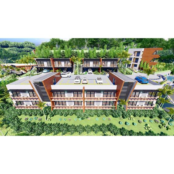 Apartment 1-room 1+0 studio in Las Terrenas (Las Terrenas) Dominican Republic area 58m² 1 floor, 4 image